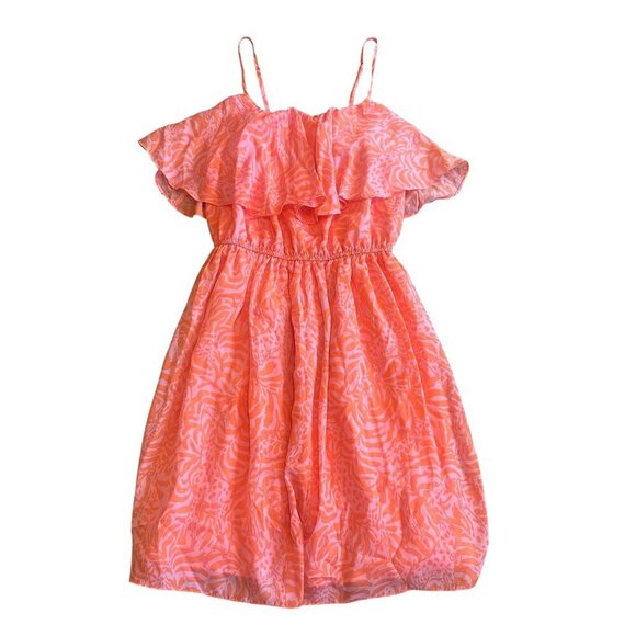 Lilly Pulitzer for Target Spaghetti Strap Dress Flounce Giraffing Me Crazy Small - Picture 1 of 11